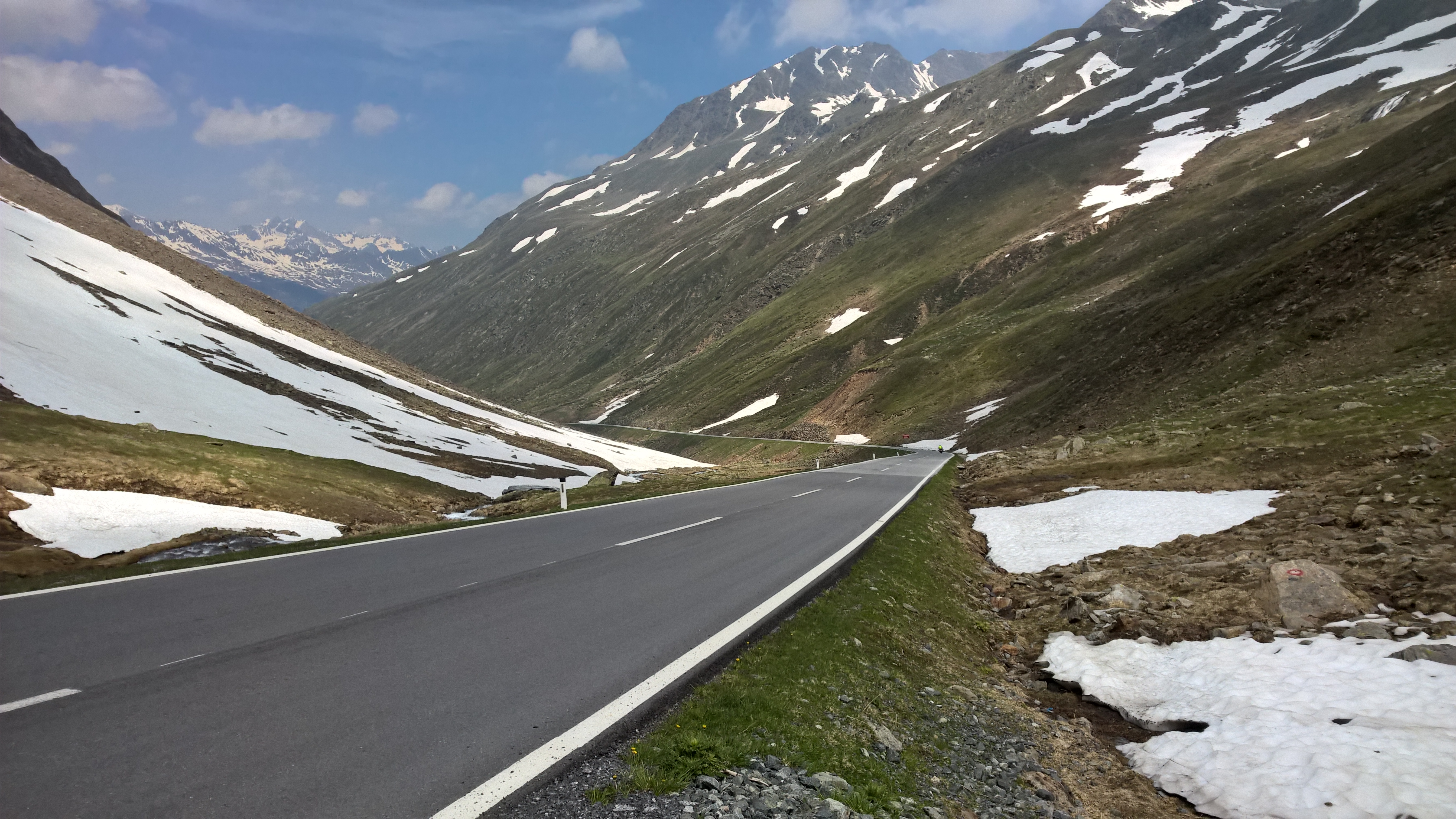 Afdaling noordzijde Timmelsjoch