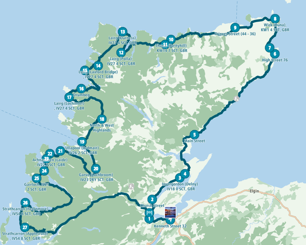 North Coast 500 Route